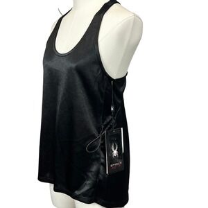 Spyder Active Black Racerback Tank Top Size Small Moisture Wicking Athletic NEW
